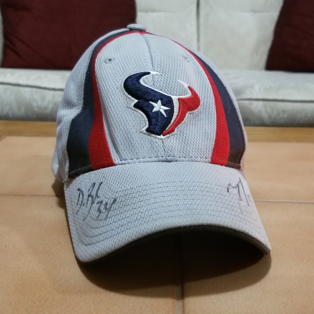 Signed NFL Houston Texans cap